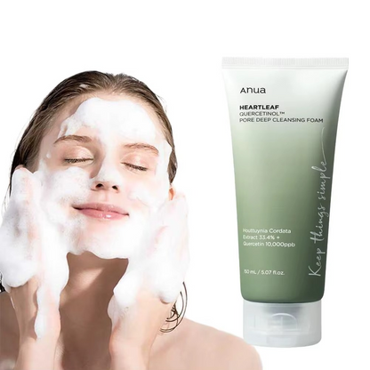 Korean Facial Cleanser Deep Cleaning Moisturizing Refreshing Oil Control Not Tight Cleanser Dense Foam For Skin Care 1/3/5pcs