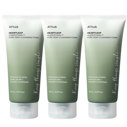 Korean Facial Cleanser Deep Cleaning Moisturizing Refreshing Oil Control Not Tight Cleanser Dense Foam For Skin Care 1/3/5pcs