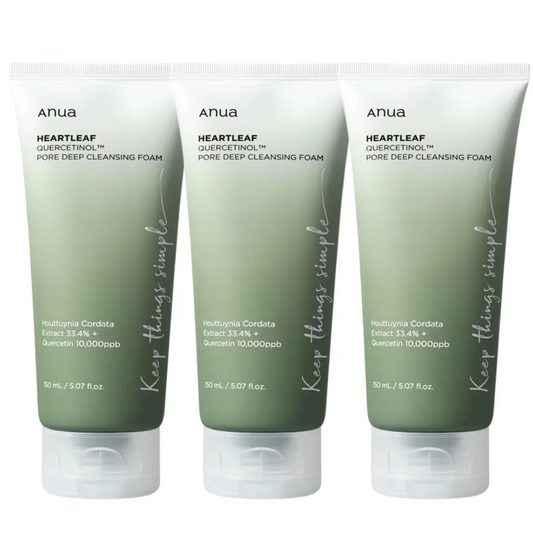 Korean Facial Cleanser Deep Cleaning Moisturizing Refreshing Oil Control Not Tight Cleanser Dense Foam For Skin Care 1/3/5pcs